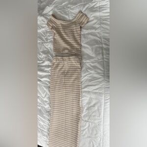 Madden Girl Striped Two Piece Set